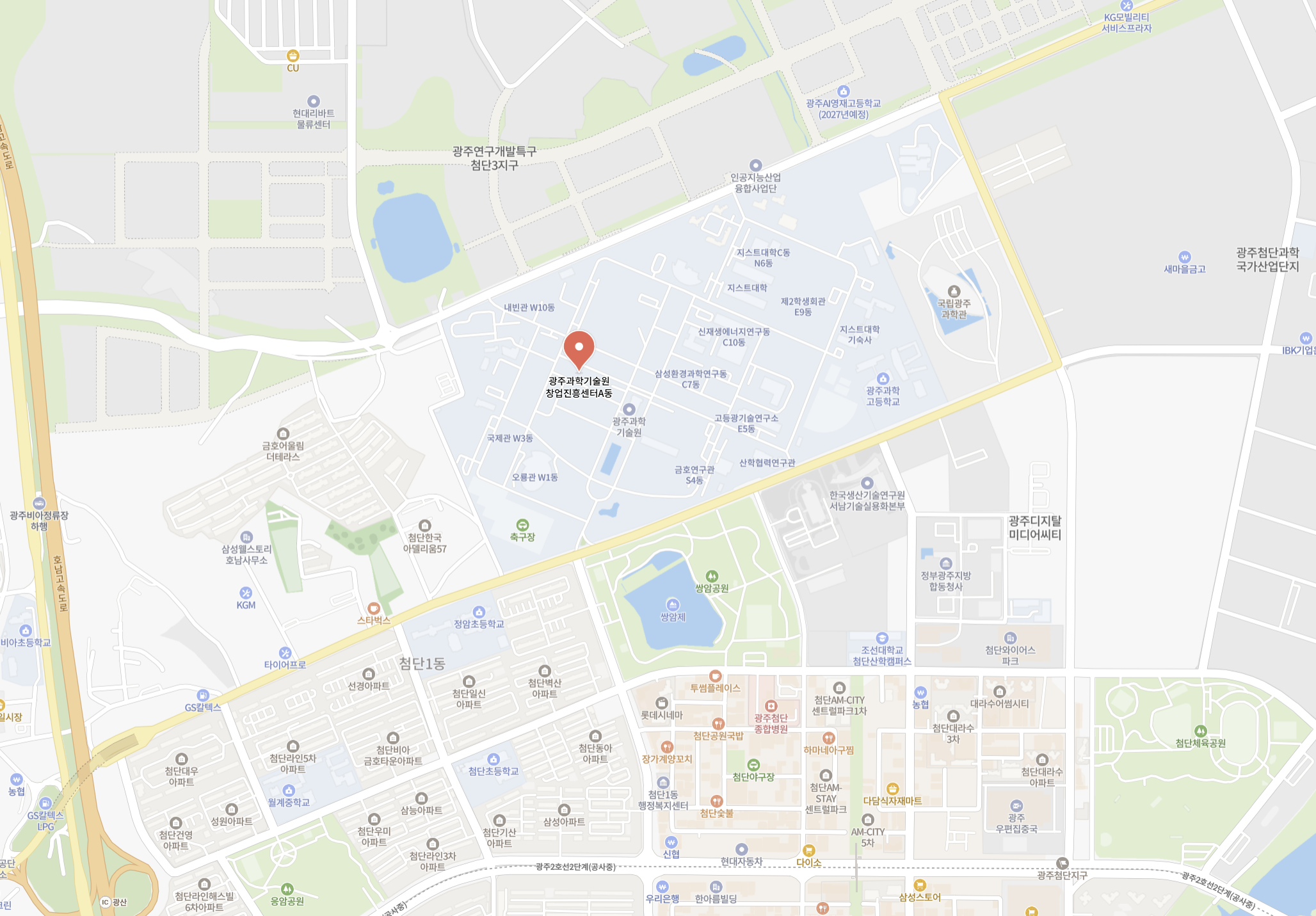 회사 위치 지도